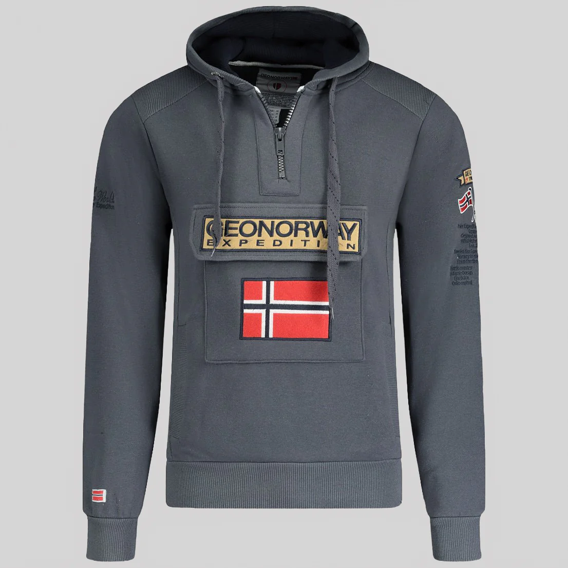Gymclass Geo Norway Homme - Sweat à Capuche - Image 2