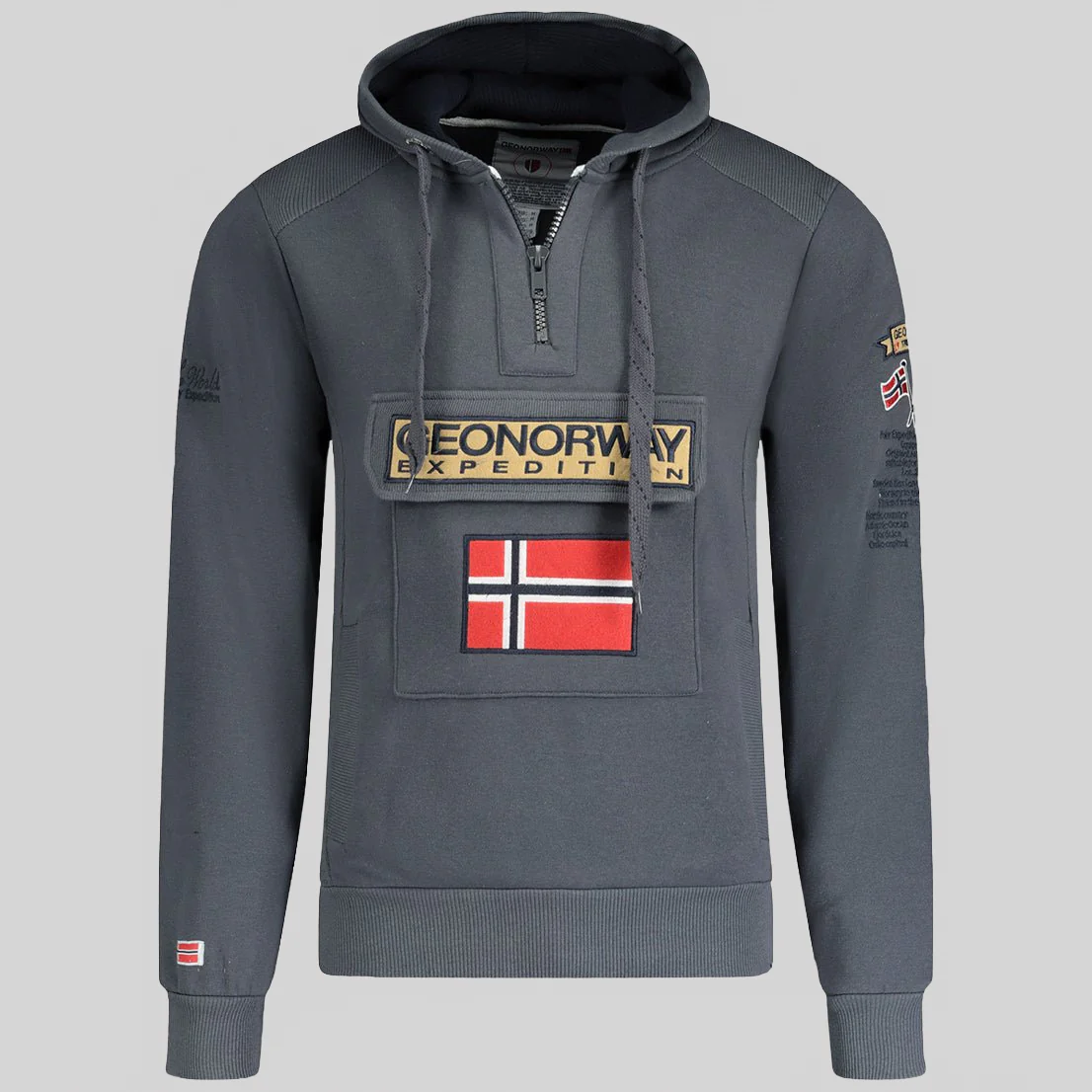 Gymclass Geo Norway Homme - Sweat à Capuche - Image 5