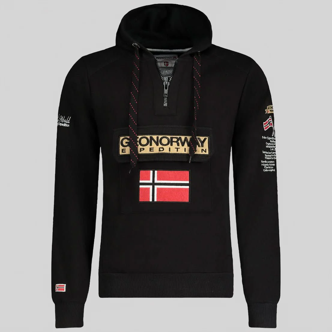 Gymclass Geo Norway Homme - Sweat à Capuche - Image 7
