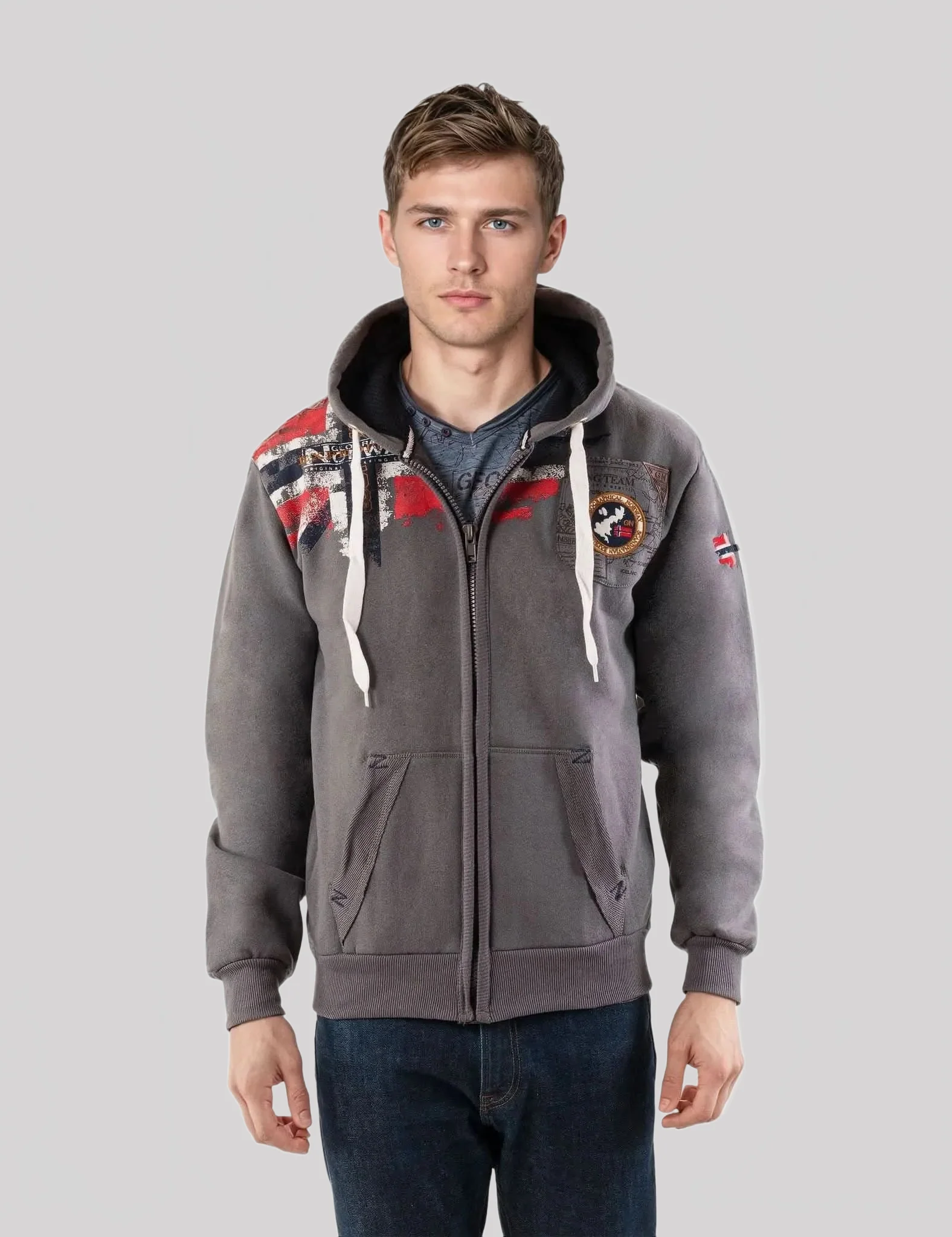 Geographical Norway FESPOTE Homme - Sweat à capuche - Image 11
