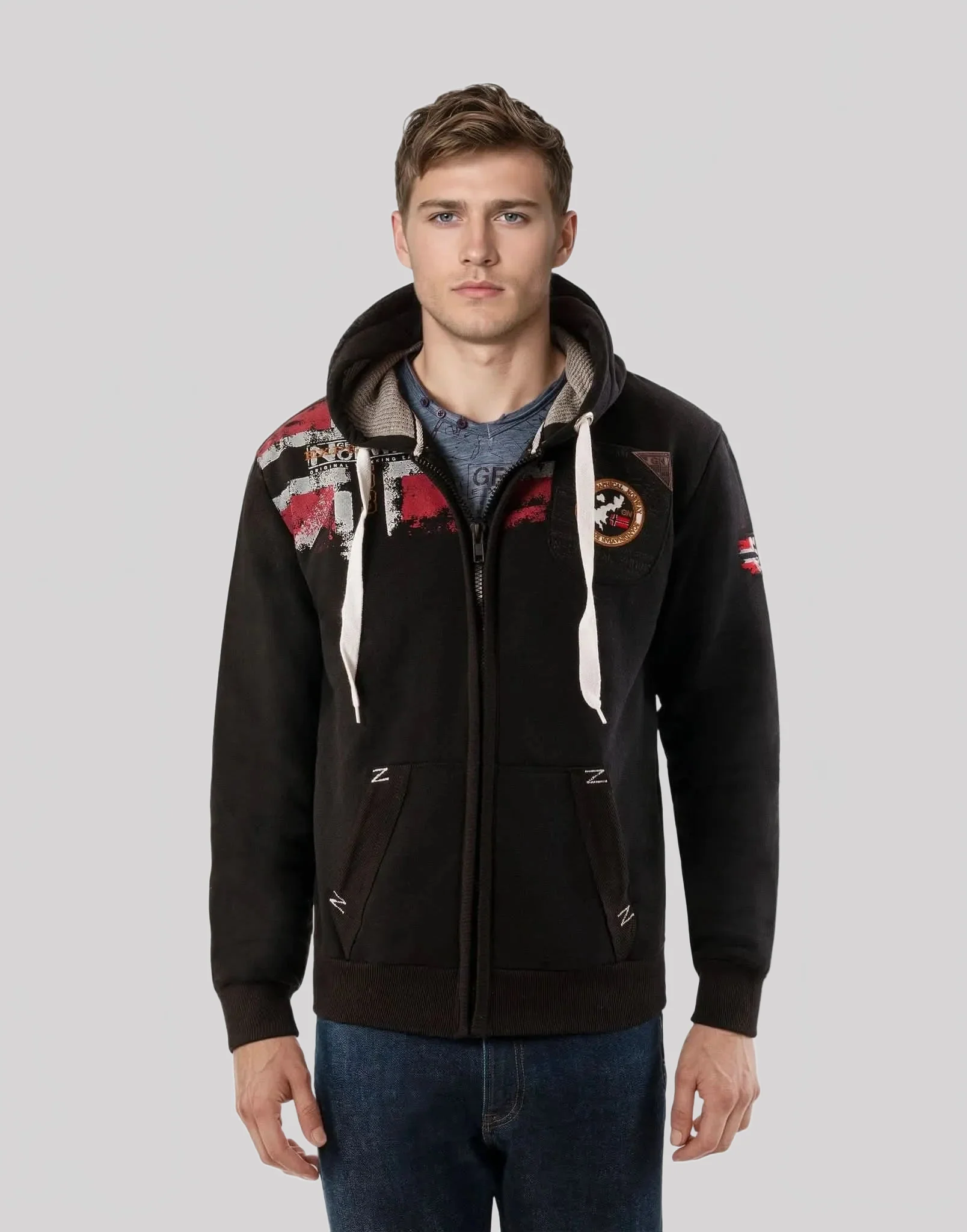 Geographical Norway FESPOTE Homme - Sweat à capuche - Image 12