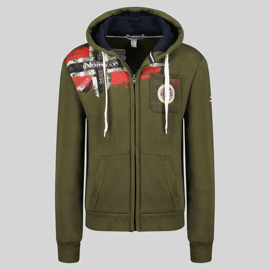Geographical Norway FESPOTE Homme - Sweat à capuche - Image 5