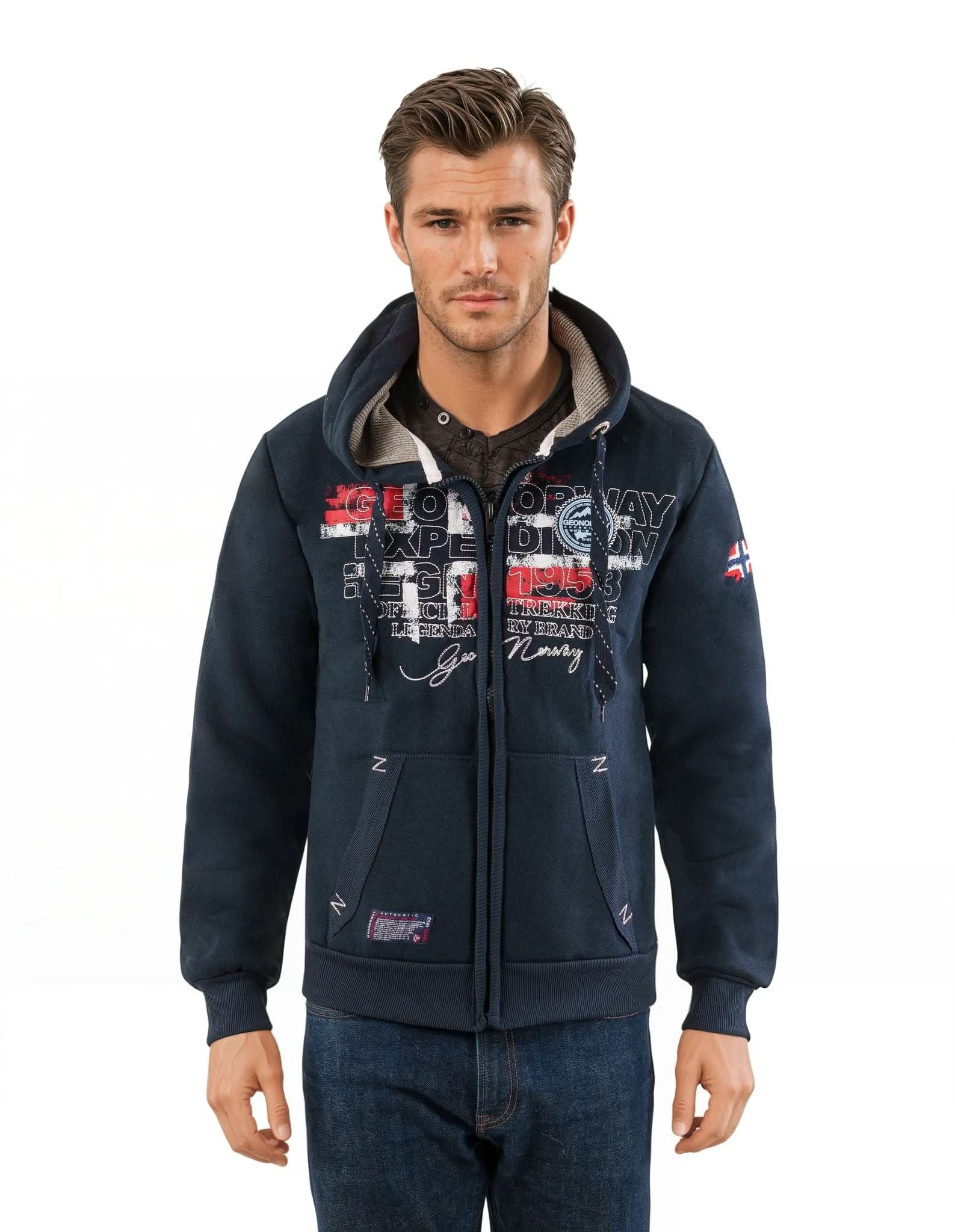 Geographical Norway GUTTA Homme - Sweat Zippé - Image 6