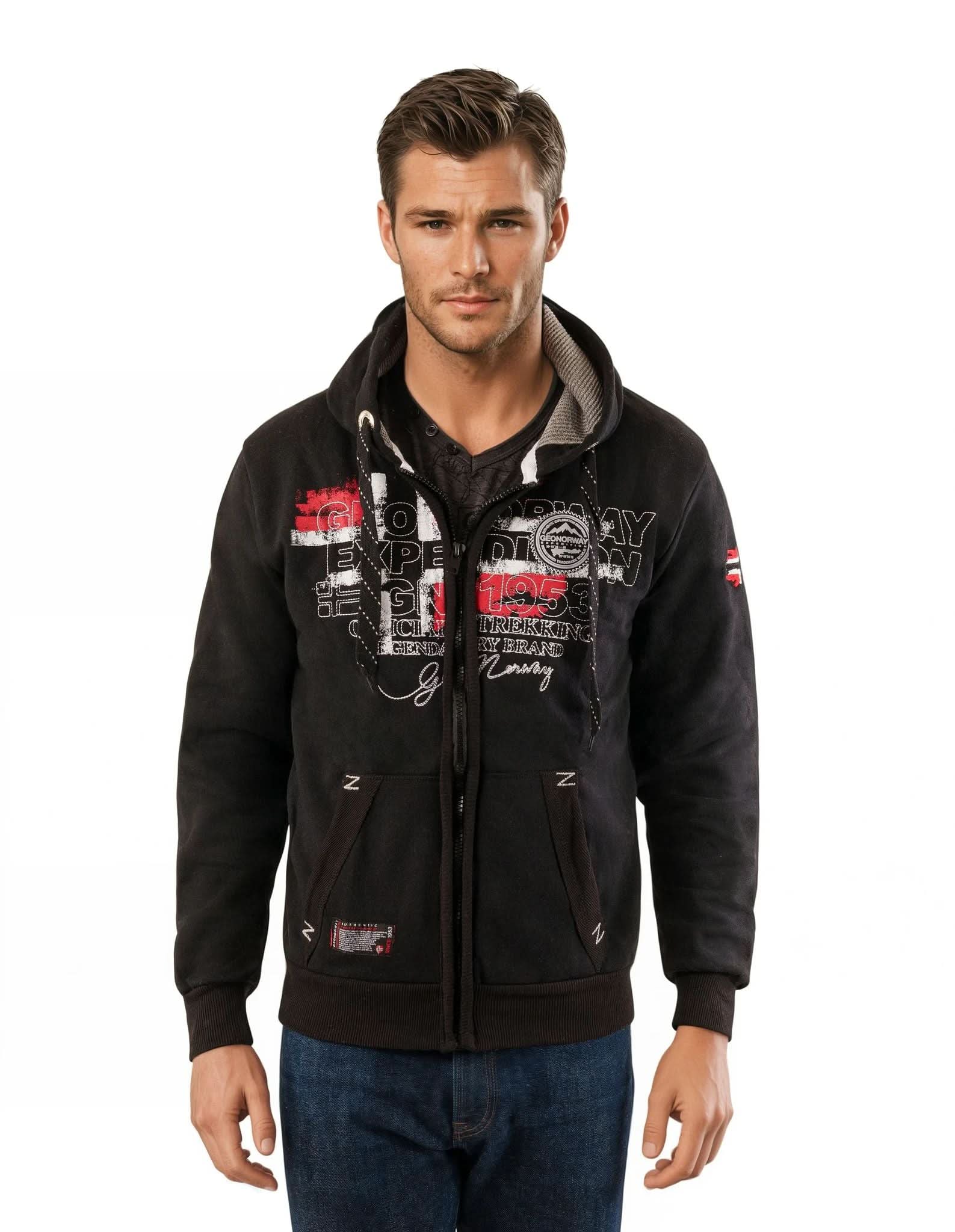 Geographical Norway GUTTA Homme - Sweat Zippé - Image 7