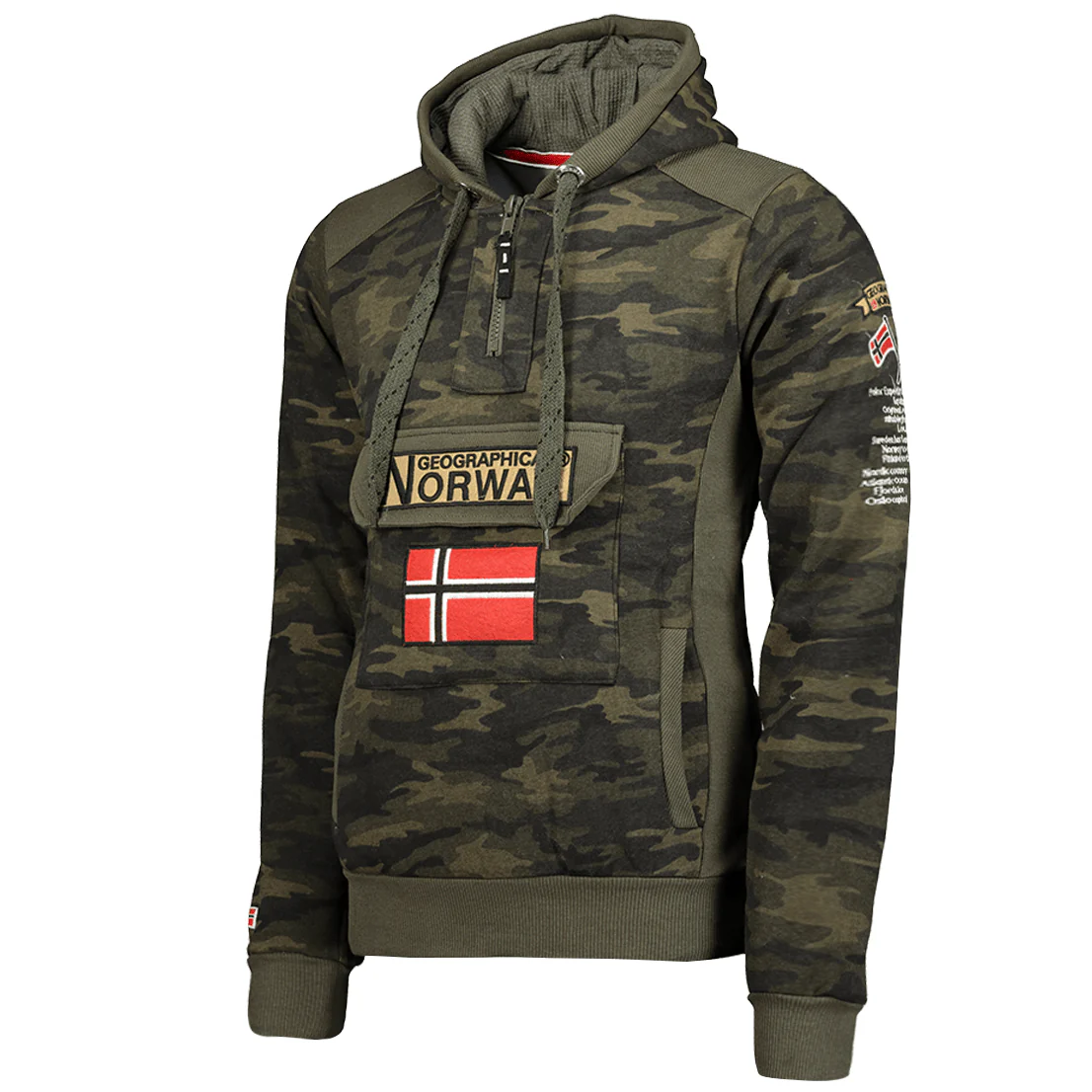 Geographical Norway GYMCLASS CAMO Homme - Sweatshirt - Image 7