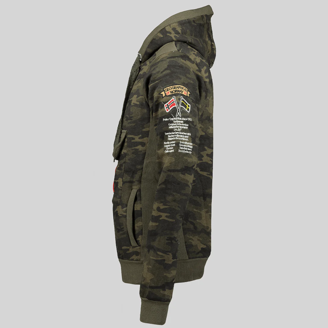 Geographical Norway GYMCLASS CAMO Homme - Sweatshirt - Image 9