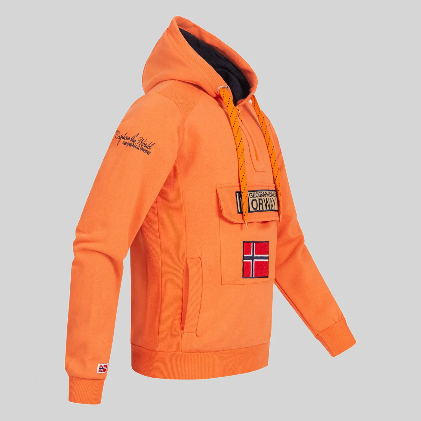 Geographical Norway GYMCLASS FLUO Homme - Sweatshirt - Image 5