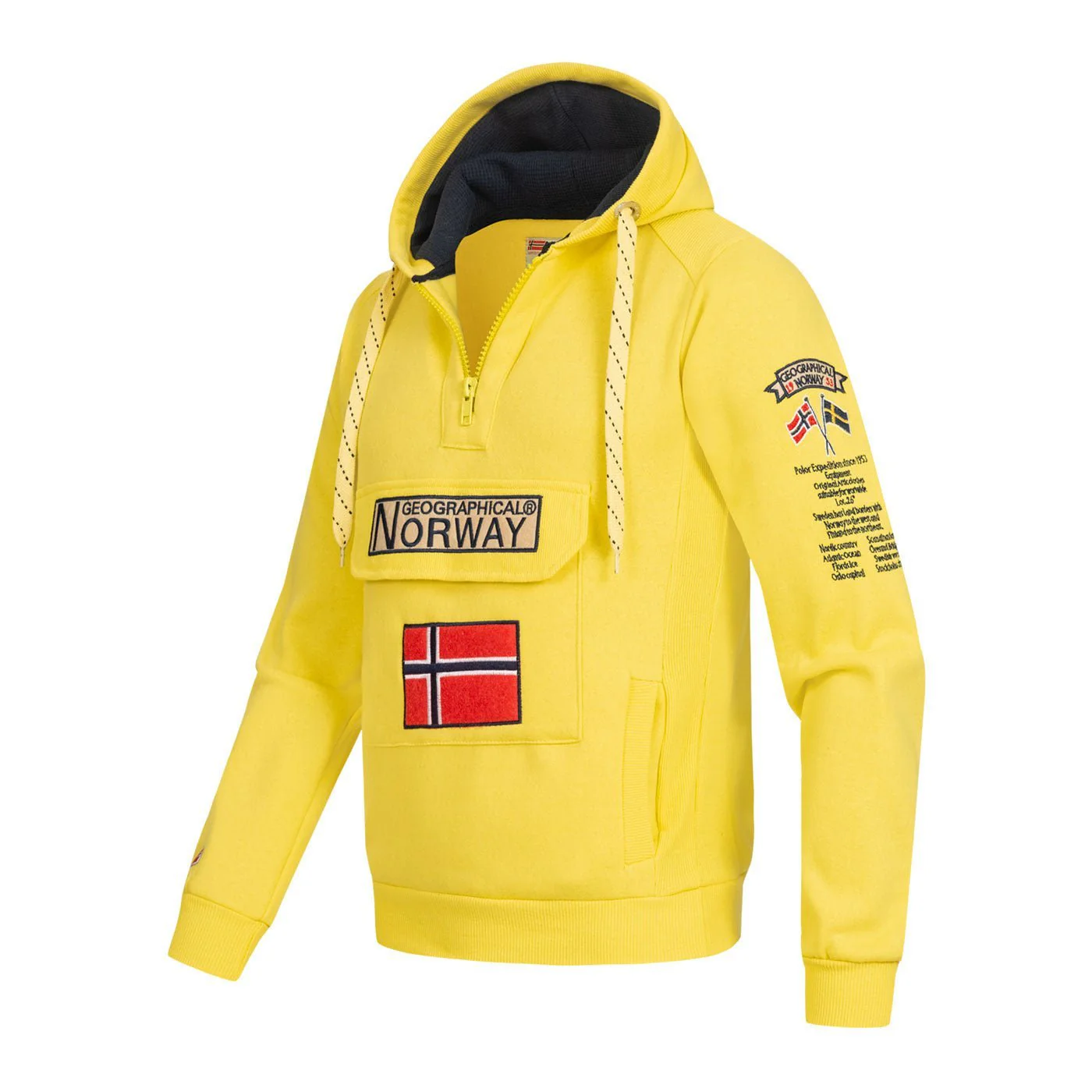 Geographical Norway GYMCLASS FLUO Homme - Sweatshirt - Image 6