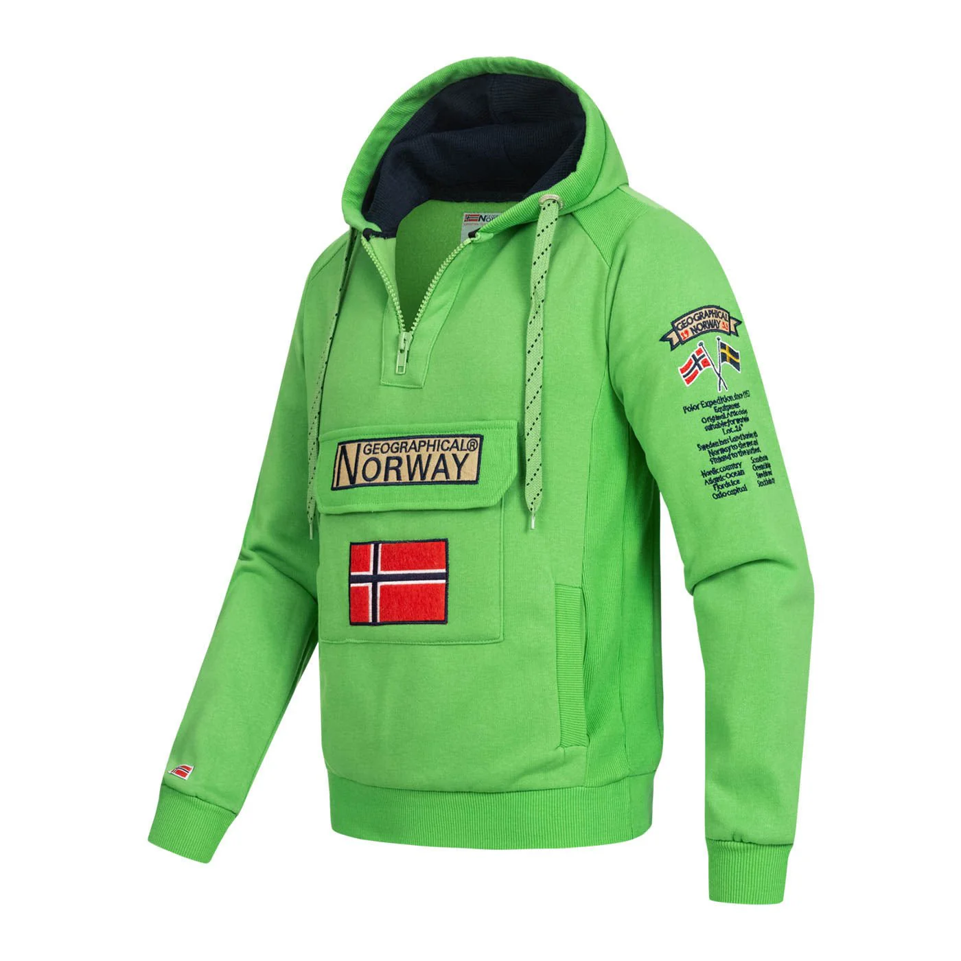 Geographical Norway GYMCLASS FLUO Homme - Sweatshirt - Image 7