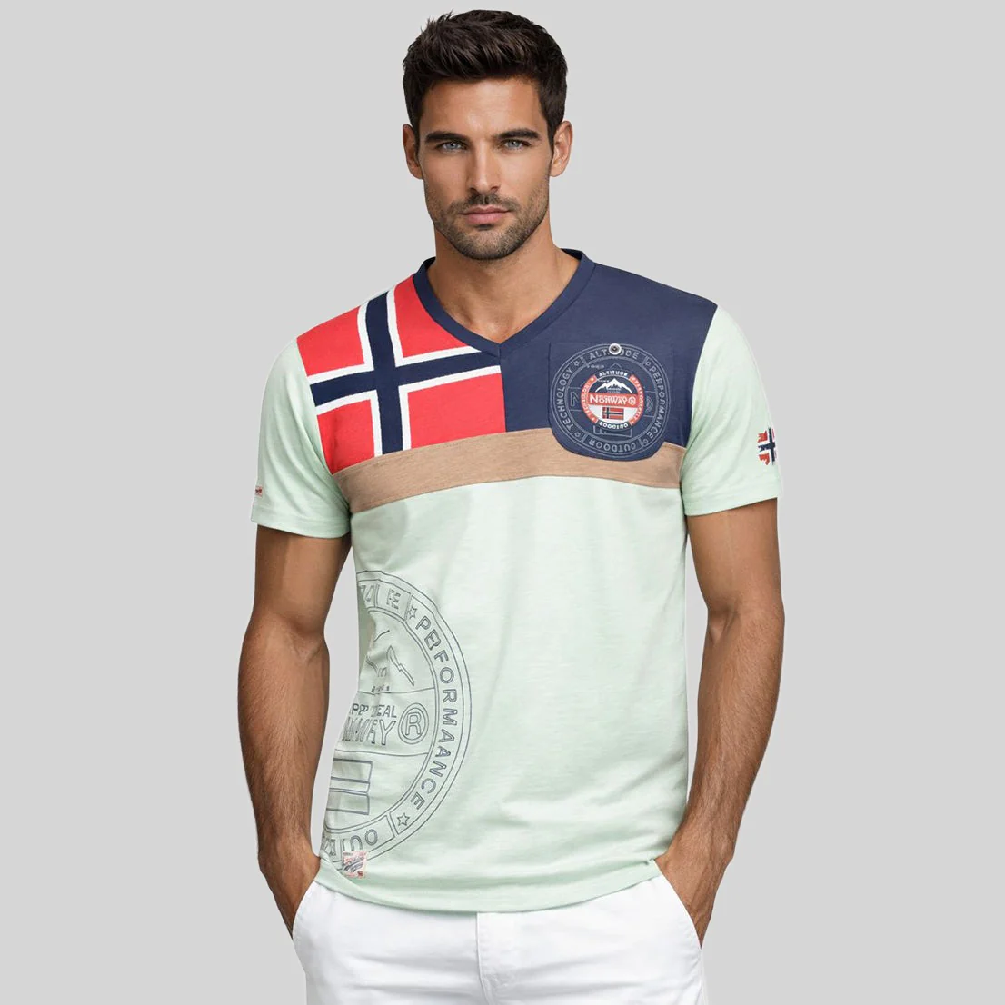 Geographical Norway J-FLAG Homme - Tee Shirt - Image 13