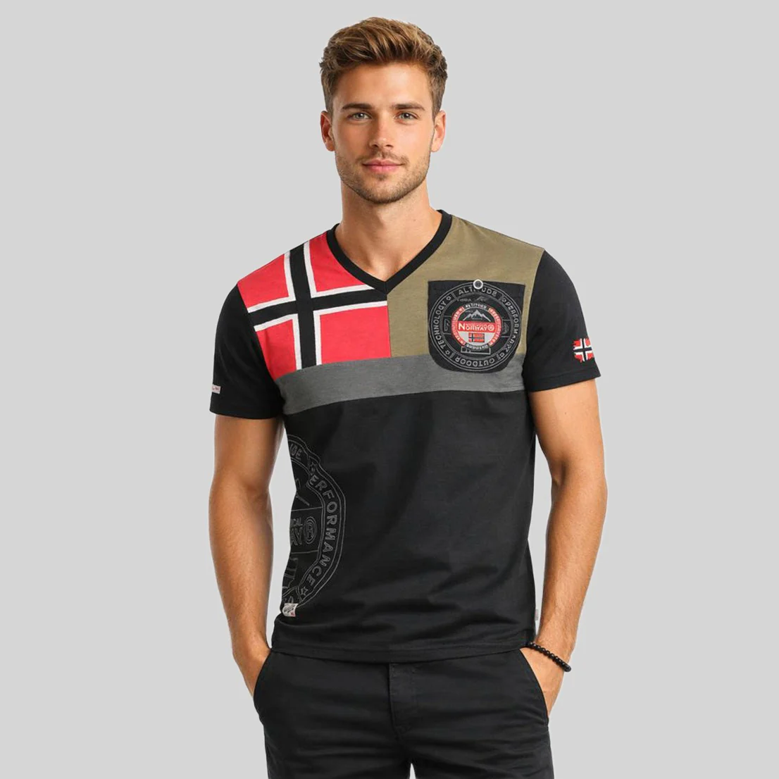 Geographical Norway J-FLAG Homme - Tee Shirt - Image 31