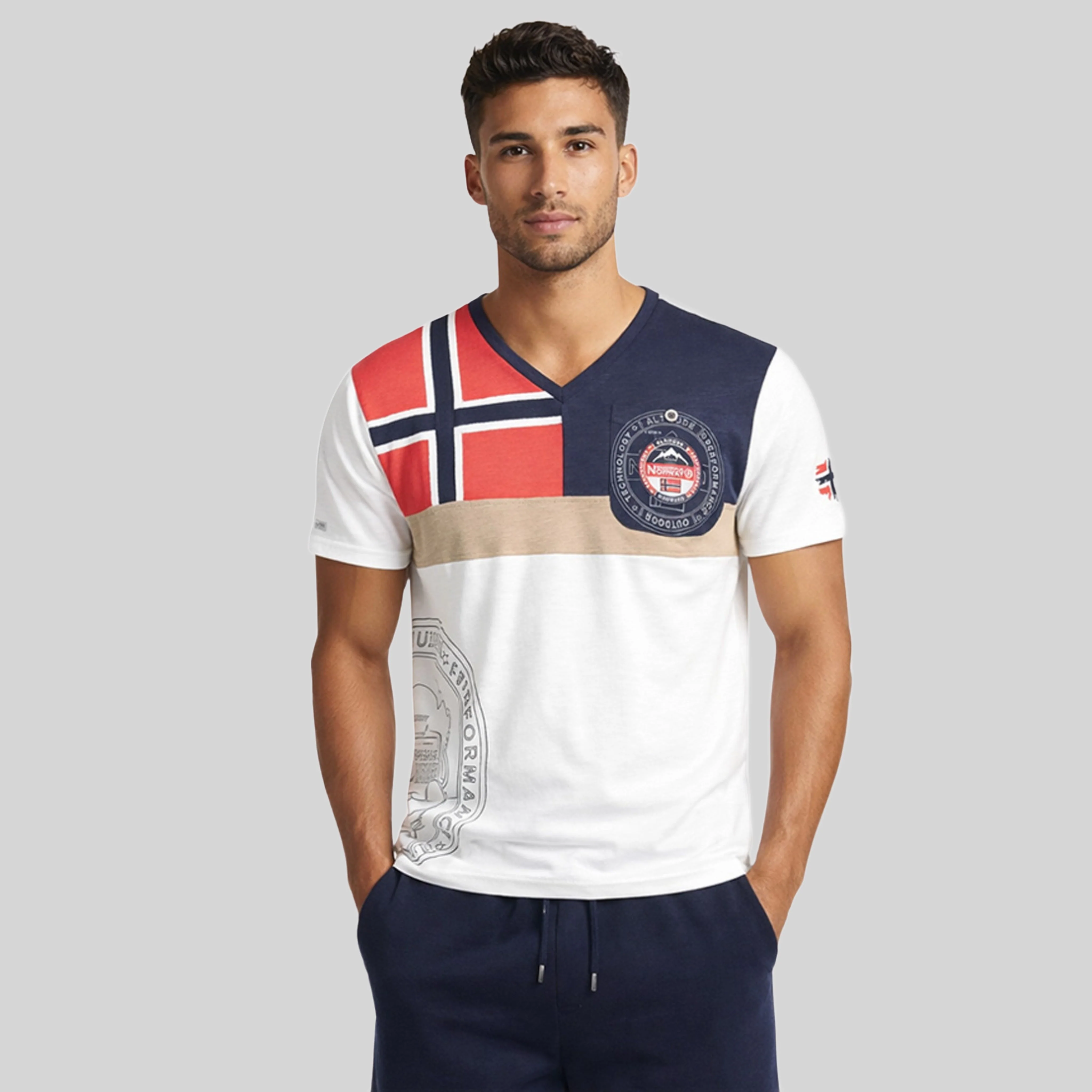 Geographical Norway J-FLAG Homme - Tee Shirt - Image 7
