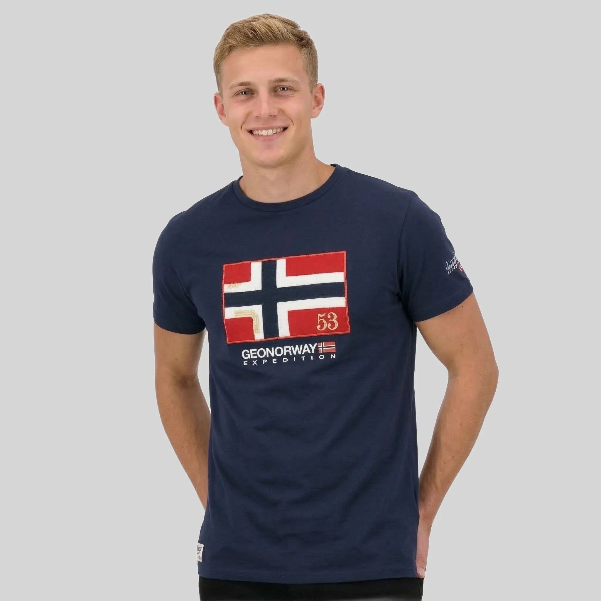 Geographical Norway J-NEWFLAG Homme - Tee Shirt - Image 21