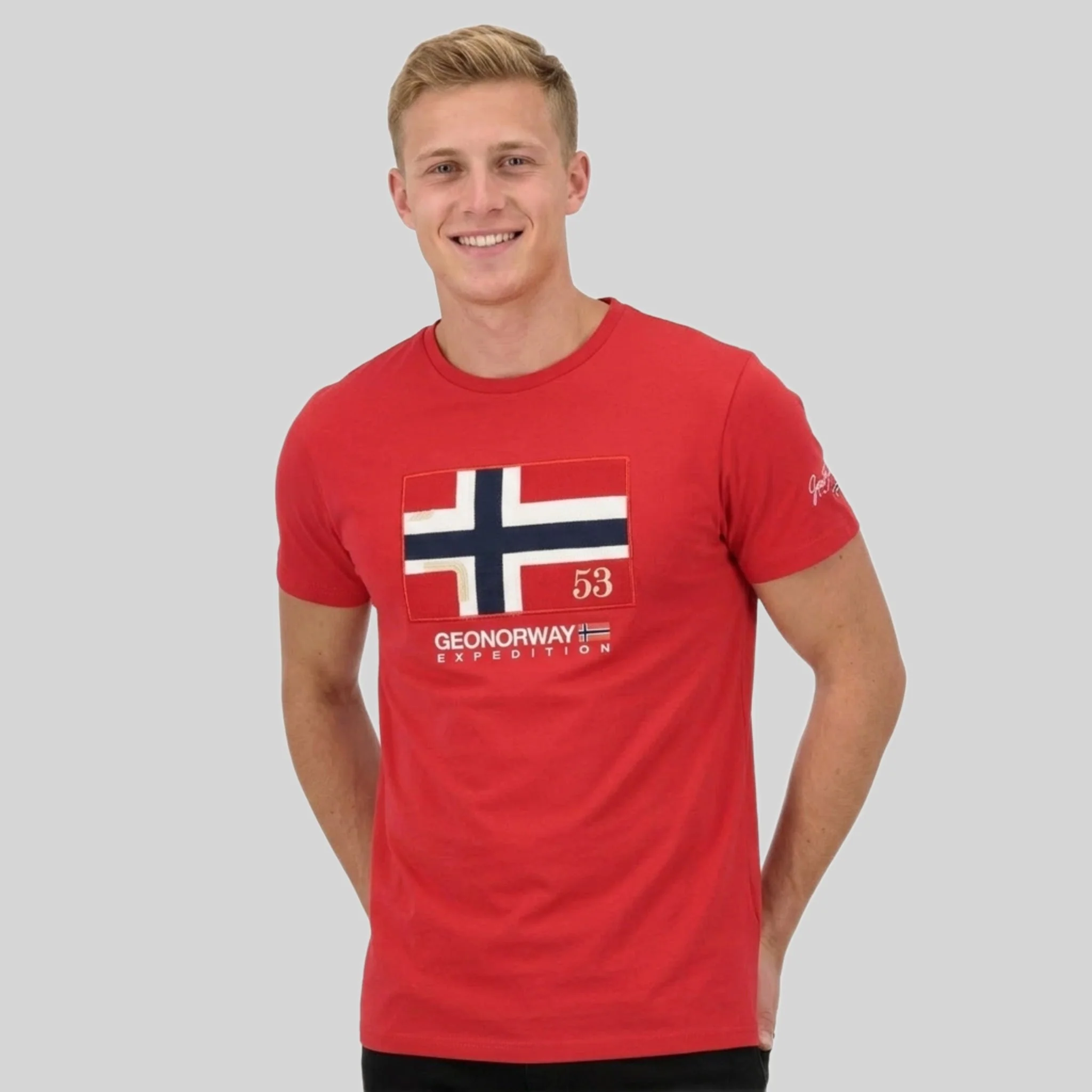 Geographical Norway J-NEWFLAG Homme - Tee Shirt - Image 31