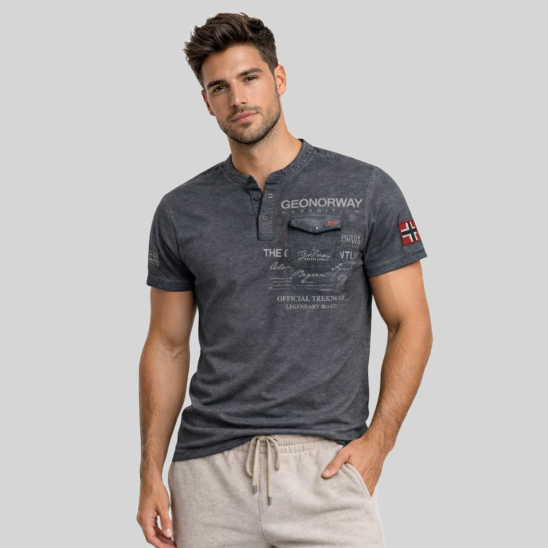 Geographical Norway JEONY Homme - Tee Shirt - Image 13