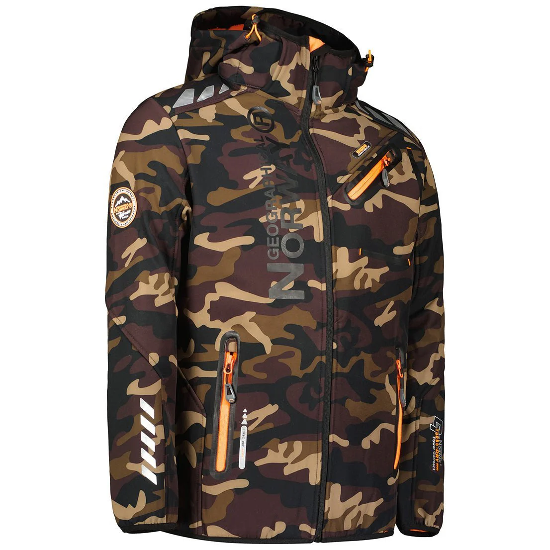 Geographical Norway ROYAUTE CAMO Homme - Softshell - Image 6