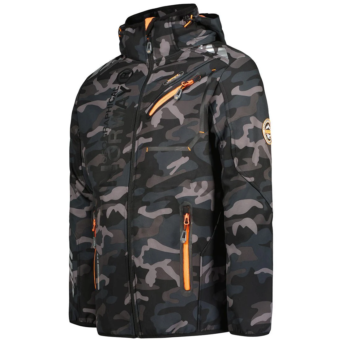 Geographical Norway ROYAUTE CAMO Homme - Softshell - Image 8