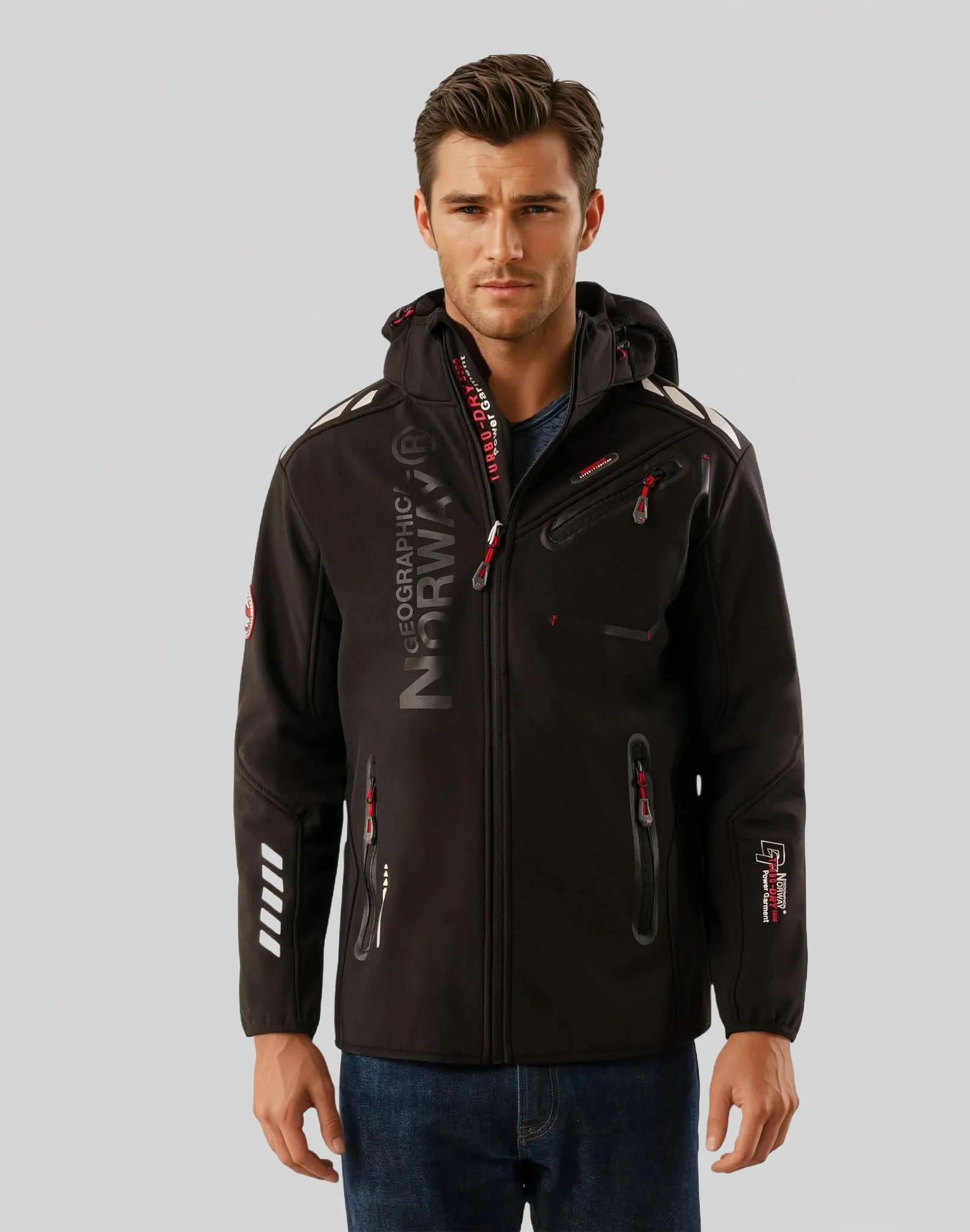Geographical Norway ROYAUTE DARK Homme Softshell - Image 11