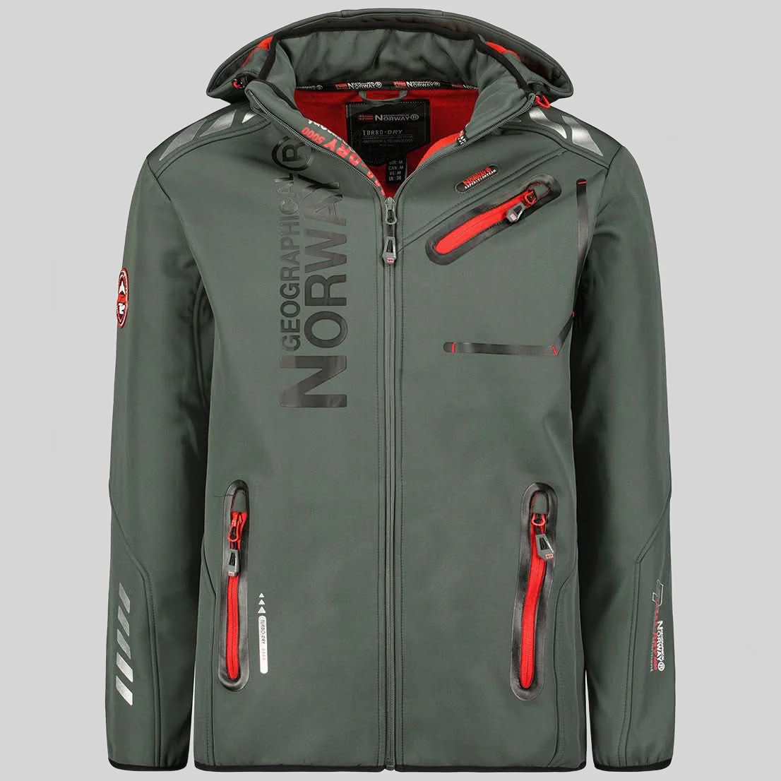 Geographical Norway ROYAUTE DARK Homme Softshell - Image 26