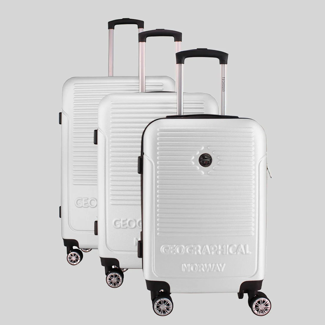 Geographical Norway SANTIAGO – Lot de 3 valises rigides (20/24/28") - Image 36