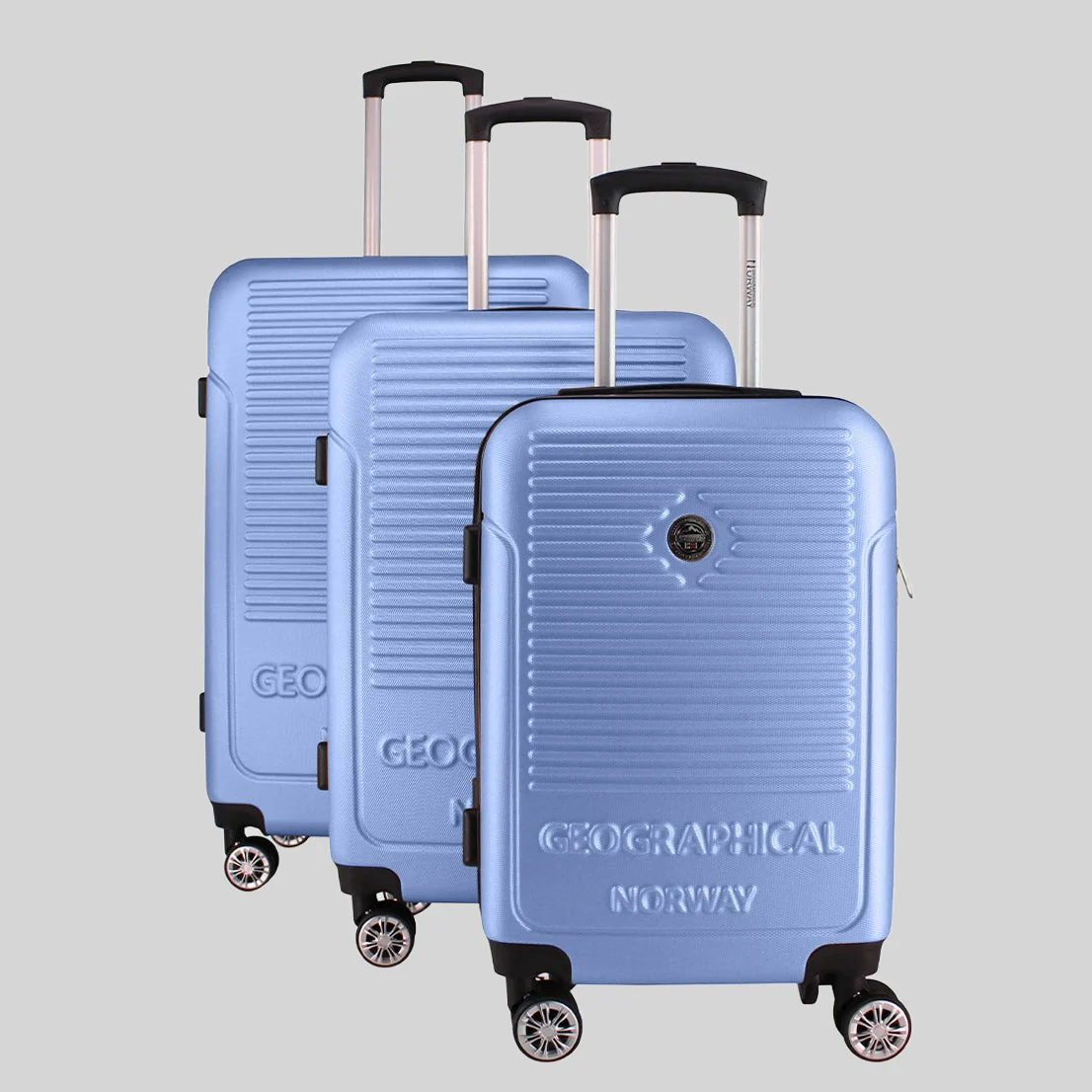 Geographical Norway SANTIAGO – Lot de 3 valises rigides (20/24/28") - Image 41