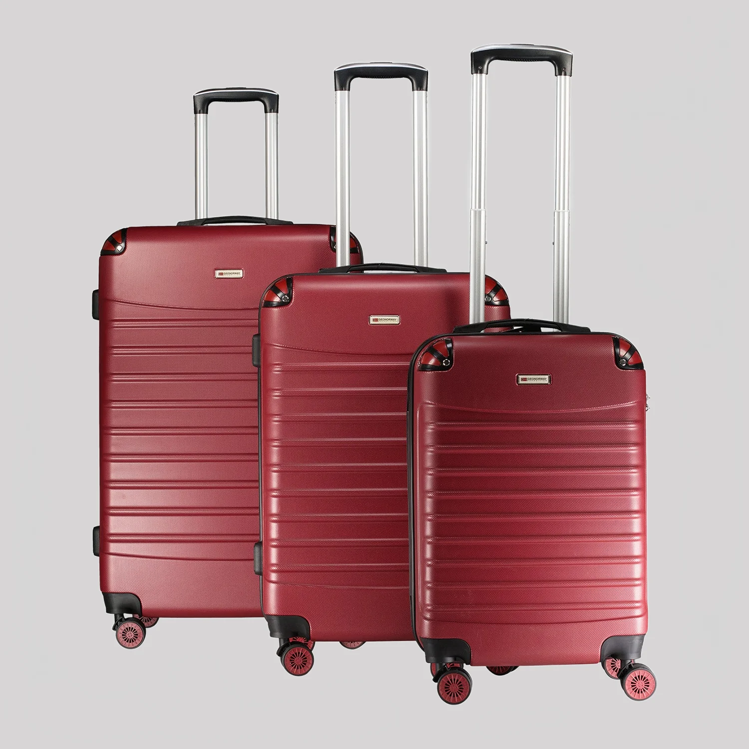 Geographical Norway SHOCK – Lot de 3 valises rigides (20/24/28") - Image 5