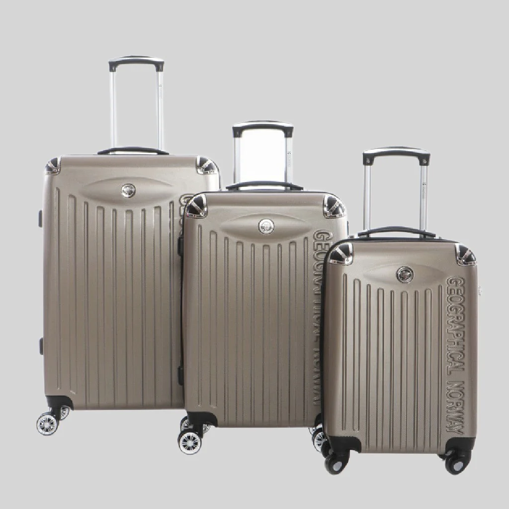 Geographical Norway SOFTLESS – Lot de 3 valises rigides (20/24/28") - Image 57