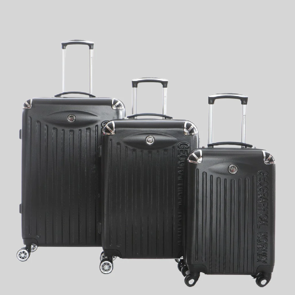 Geographical Norway SOFTLESS – Lot de 3 valises rigides (20/24/28") - Image 7