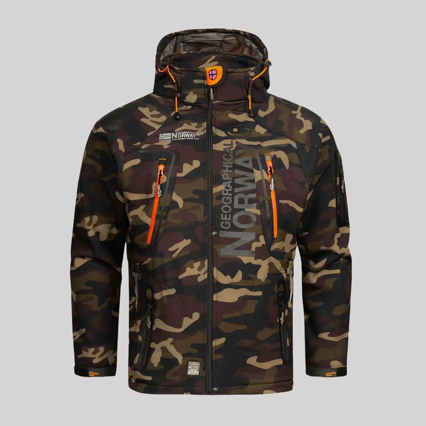Geographical Norway TECHNO CAMO Homme - Softshell - Image 15