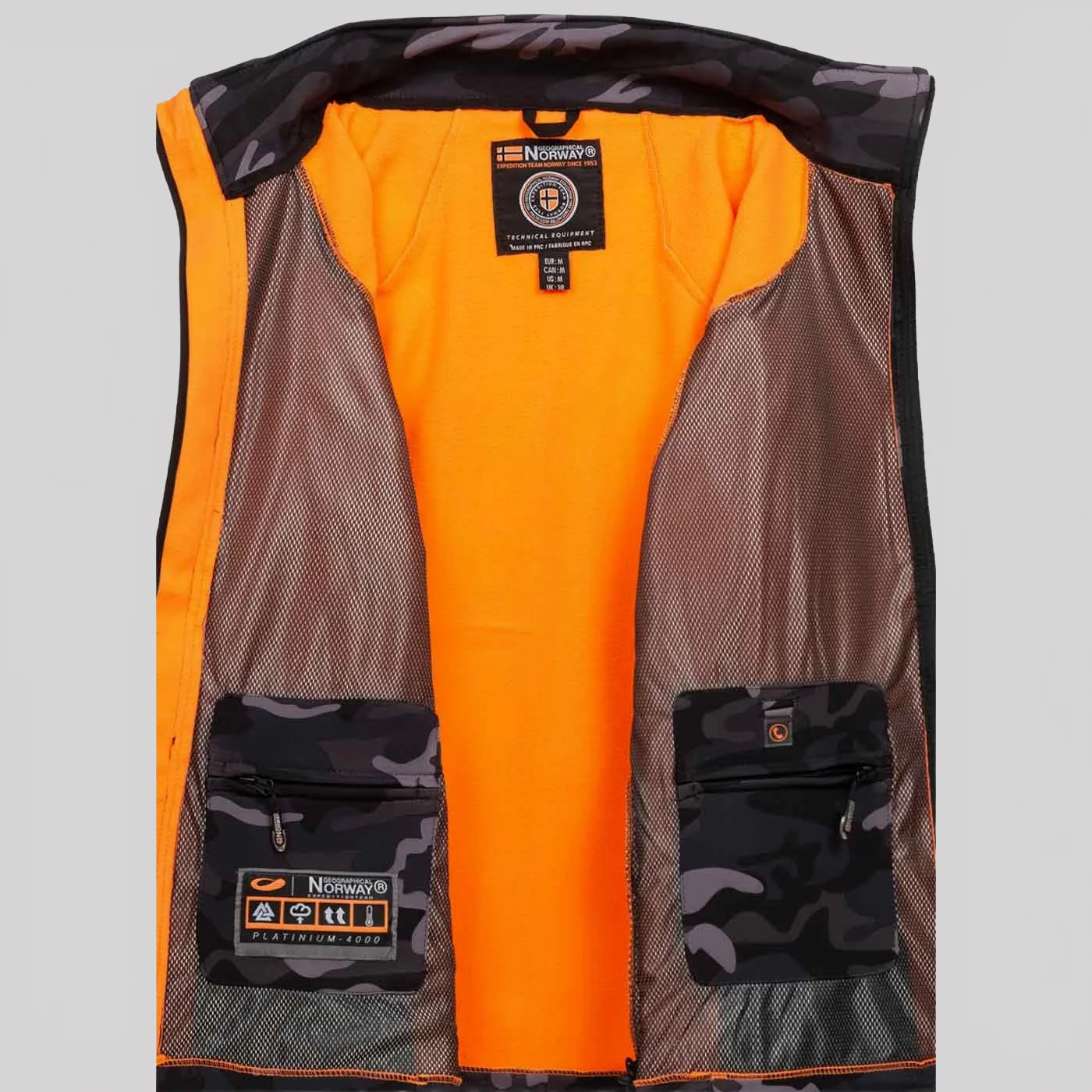 Geographical Norway TECHNO CAMO Homme - Softshell - Image 16