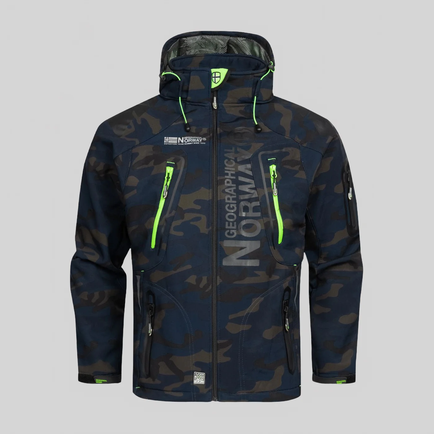 Geographical Norway TECHNO CAMO Homme - Softshell - Image 6