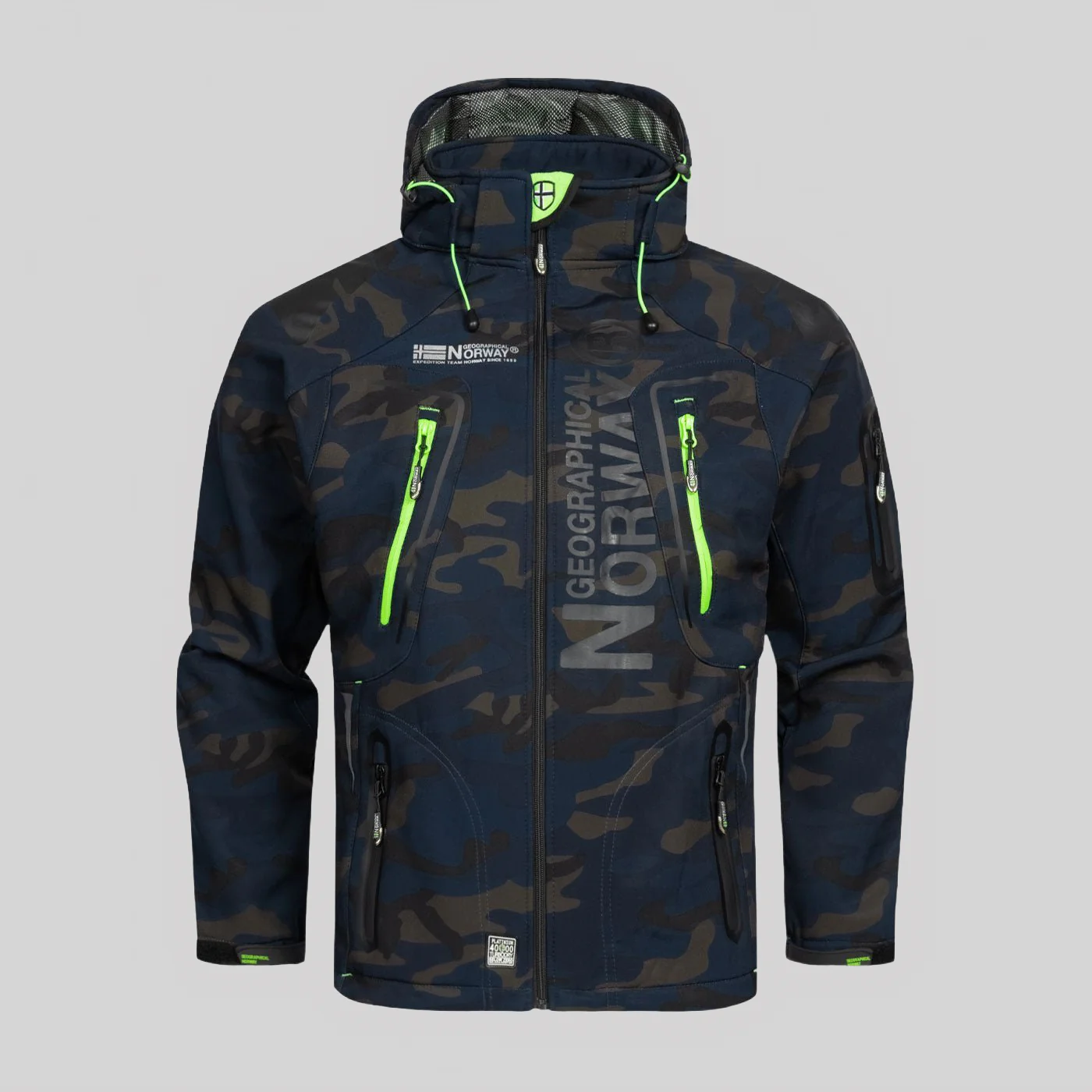 Geographical Norway TECHNO CAMO Homme - Softshell - Image 8
