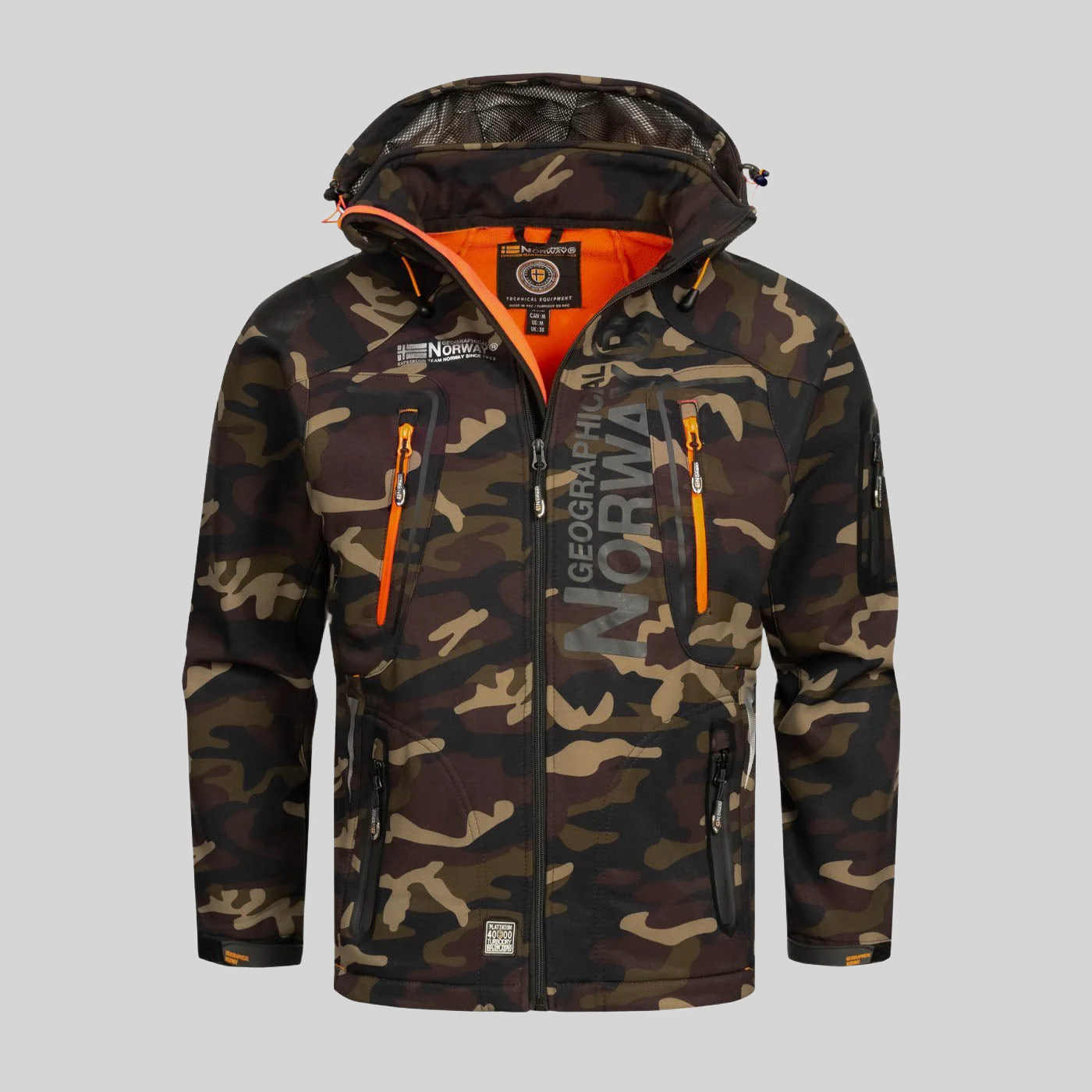 Geographical Norway TECHNO CAMO Homme - Softshell - Image 9