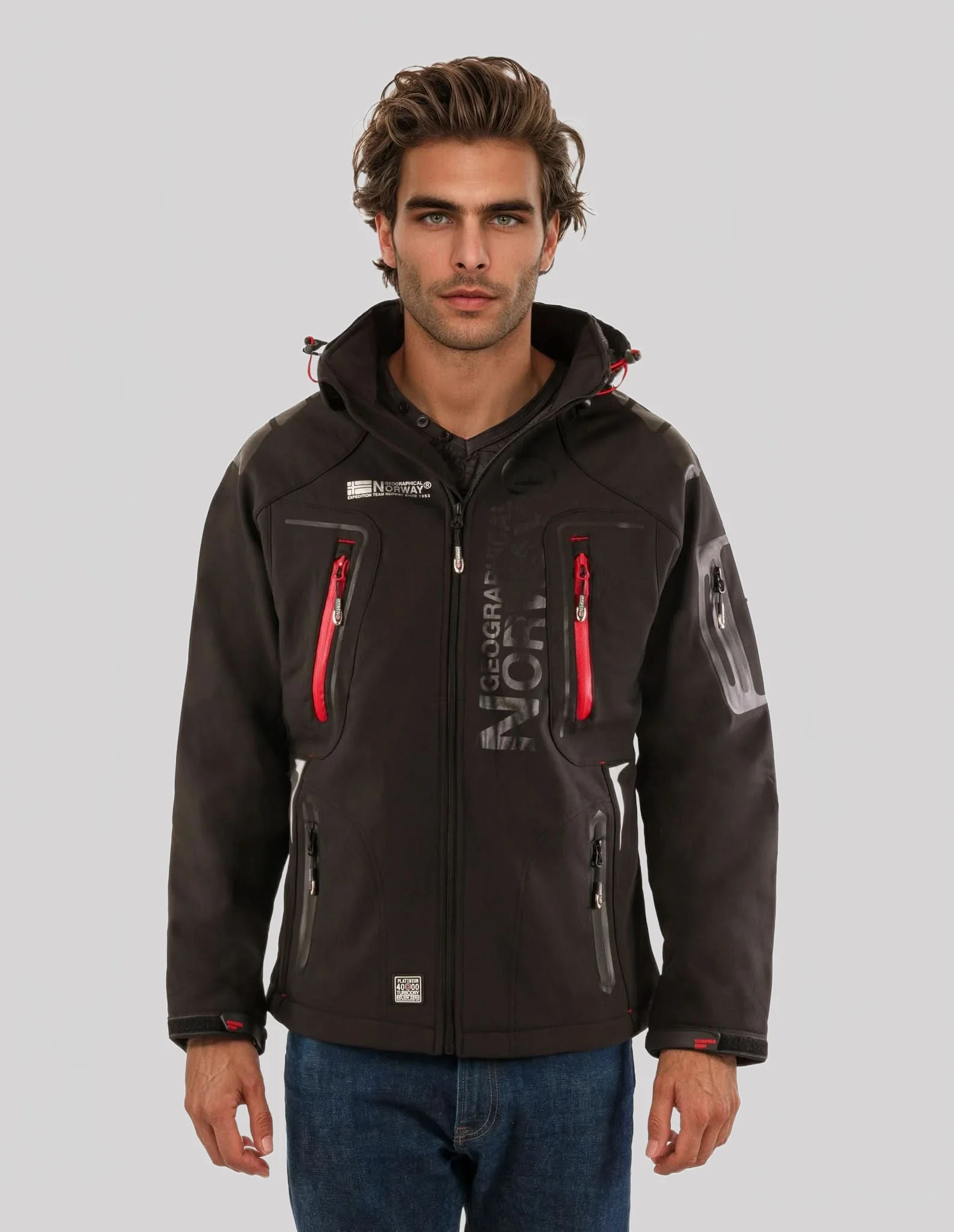 Geographical Norway TECHNO DARK Homme -Softshell - Image 11