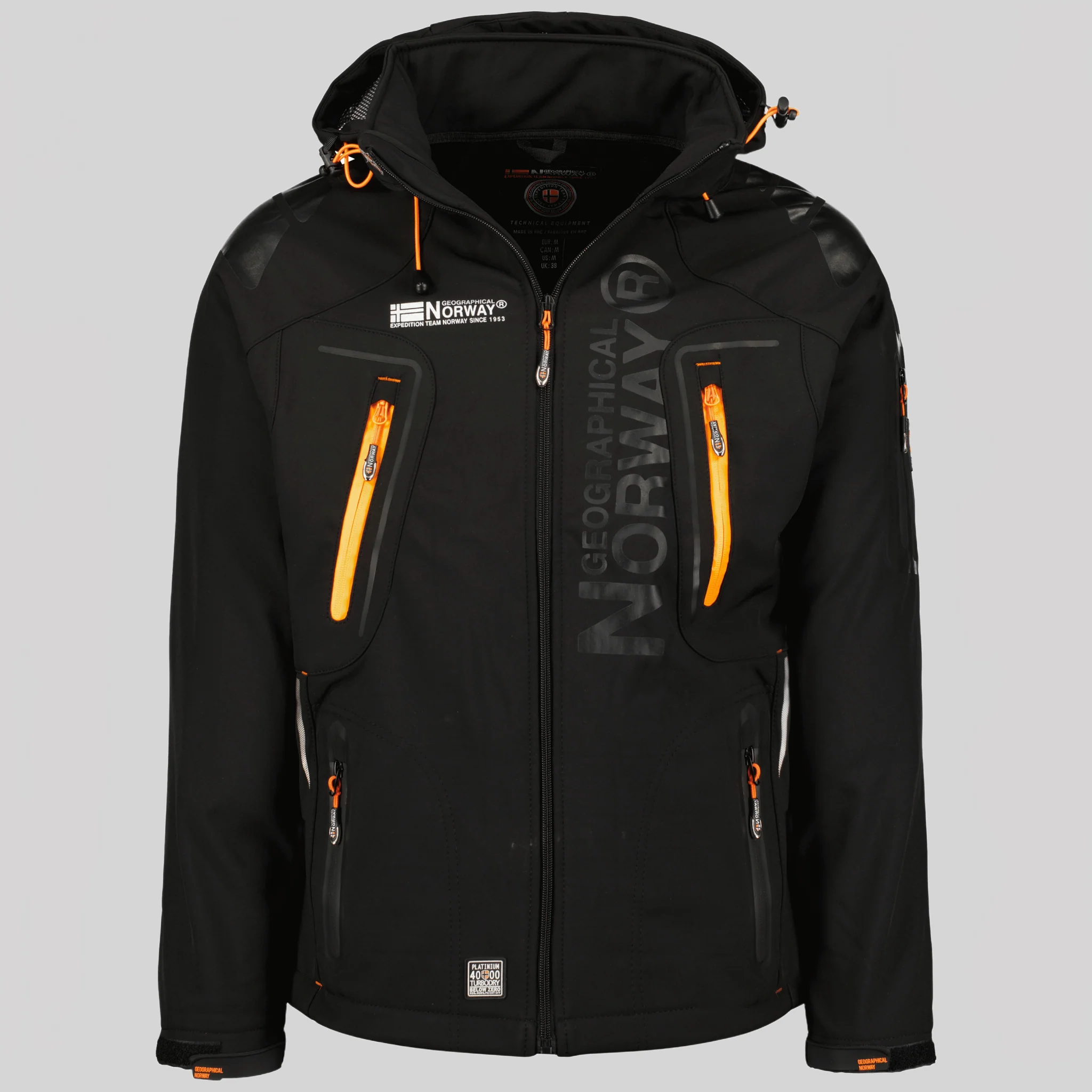 Geographical Norway TECHNO DARK Homme -Softshell - Image 15