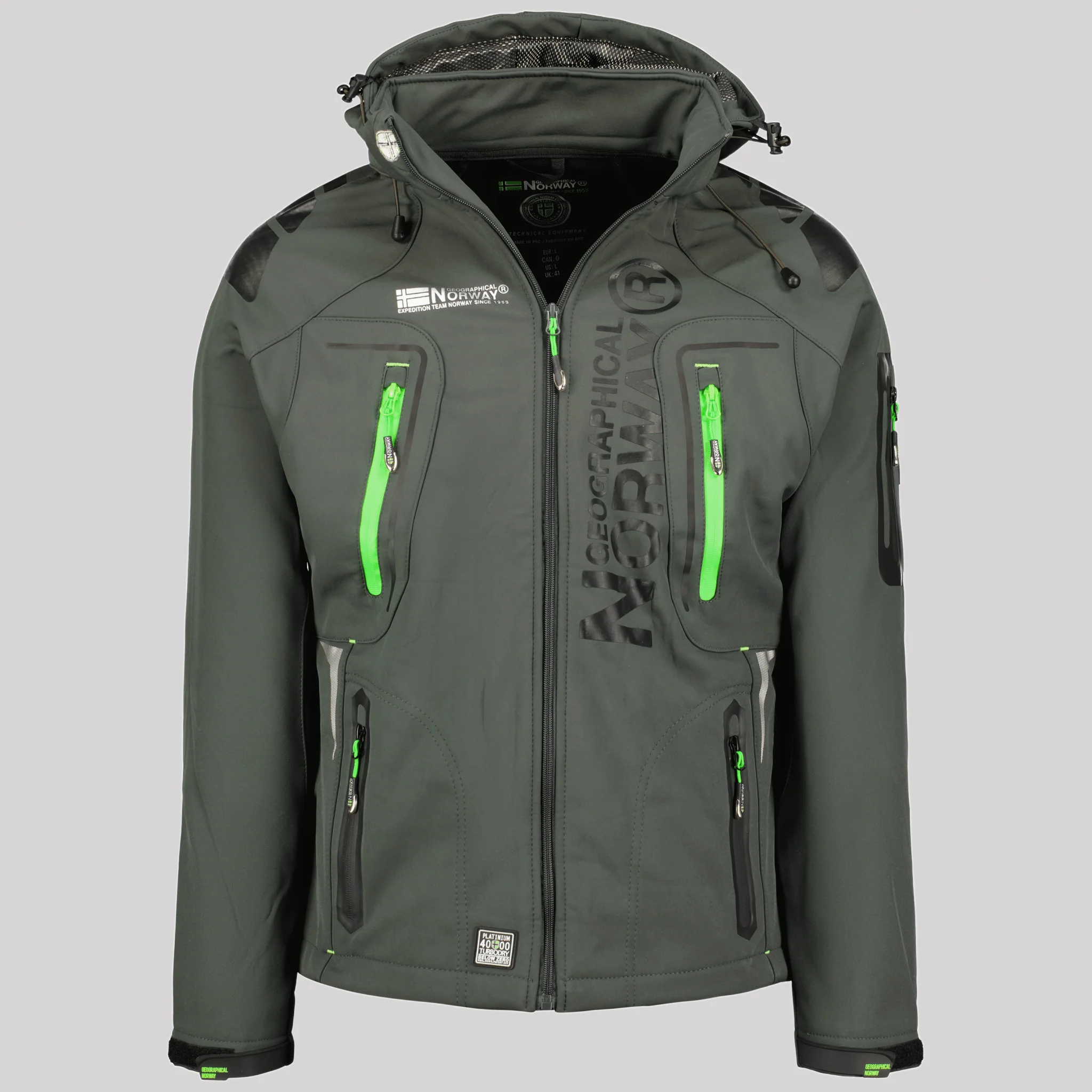 Geographical Norway TECHNO DARK Homme -Softshell - Image 19
