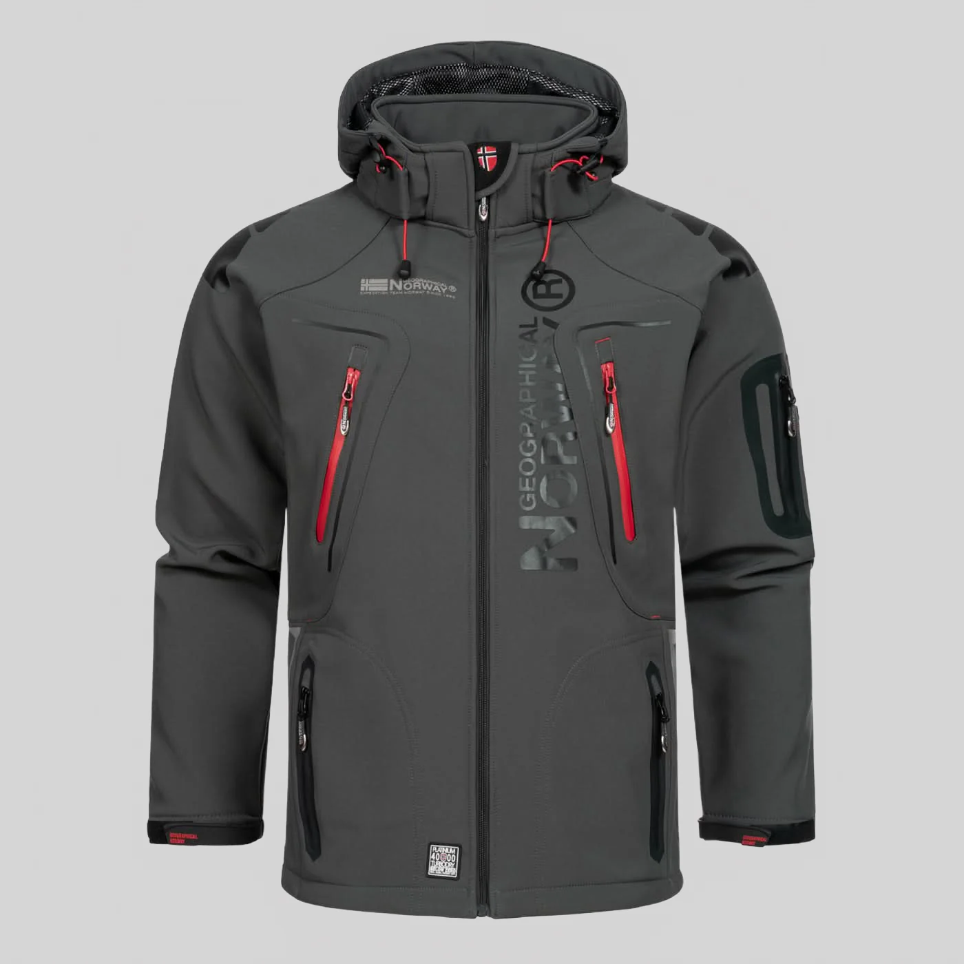 Geographical Norway TECHNO DARK Homme -Softshell - Image 3