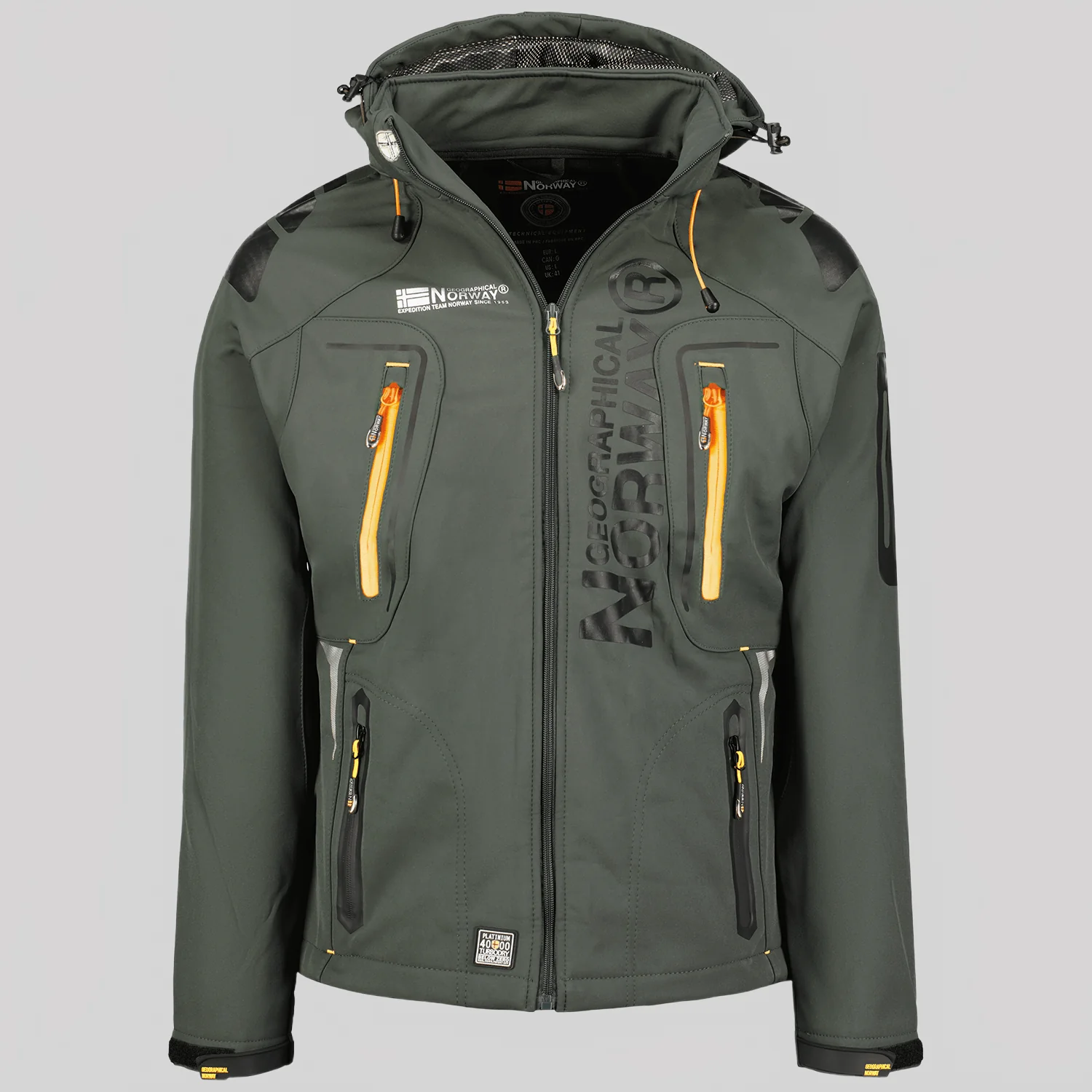 Geographical Norway TECHNO DARK Homme -Softshell - Image 7