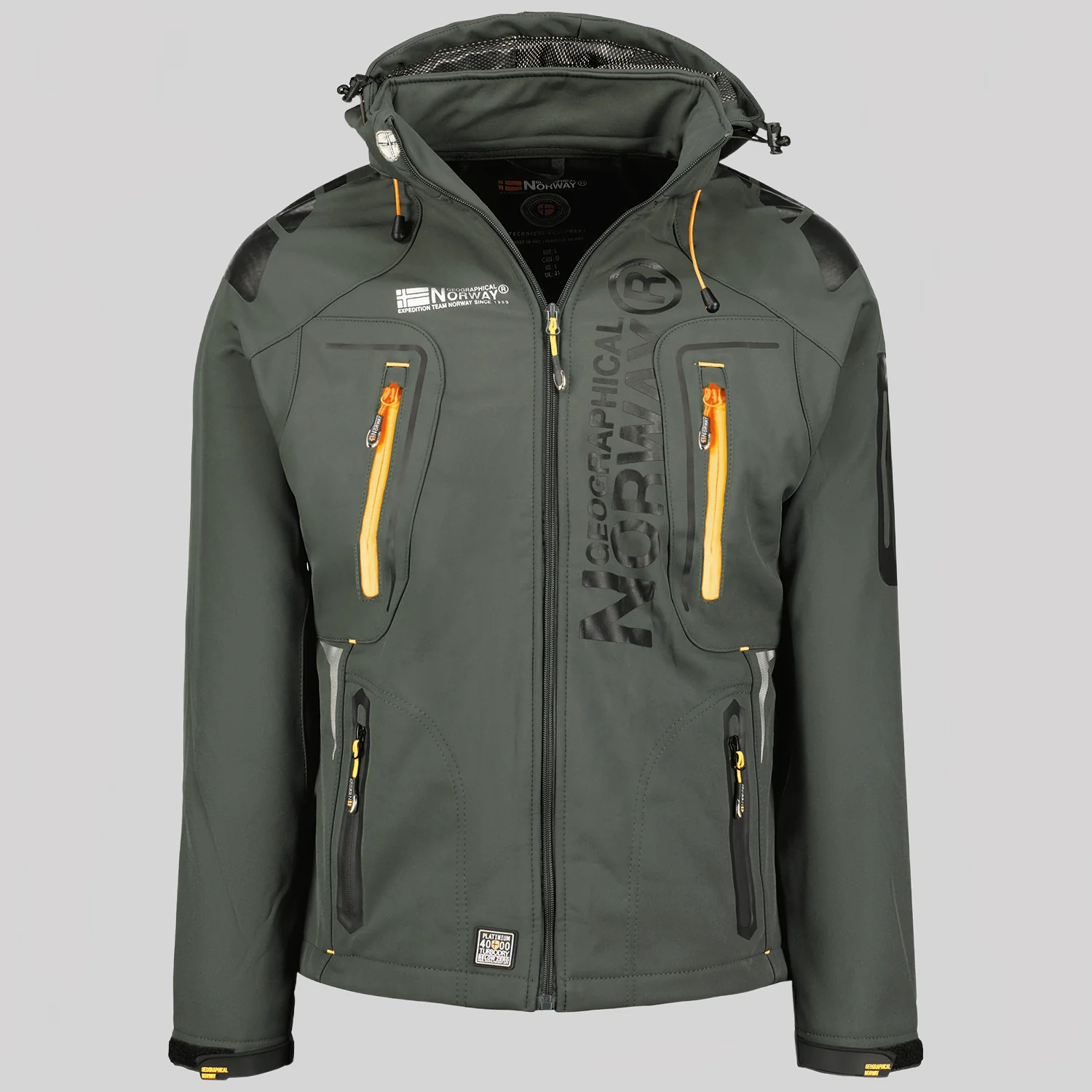 Geographical Norway TECHNO DARK Homme -Softshell - Image 8